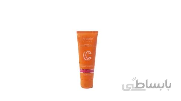 کرم روز مرطوب کننده و روشن کننده حاوی ویتامین C آردن Ardene Vitamin C Moisturizing And Brightening Cream
