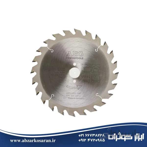 تیغه اره گردبر AEG مدل 28*165 ا AEG circular saw blade model 28 * 165