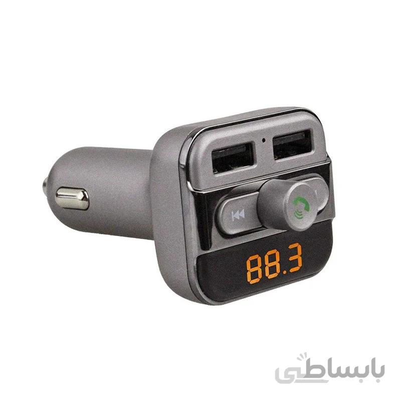 پخش کننده اف ام و شارژر فندکی مدل Porodo FMBT17