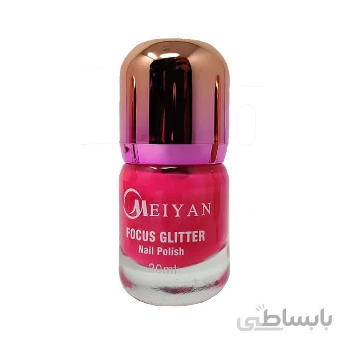 لاک ناخن طرح جدید میان طرح Meiyan Focus Glitter