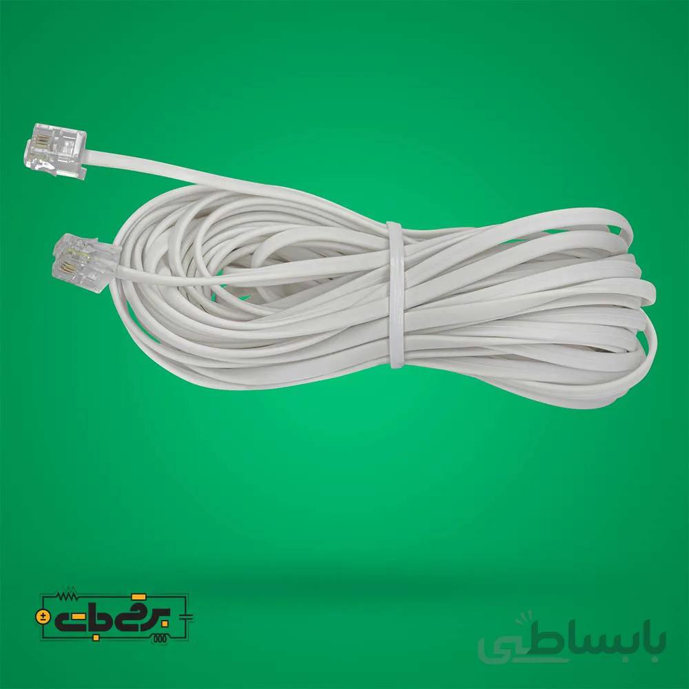 سیم تلفن 5 متری