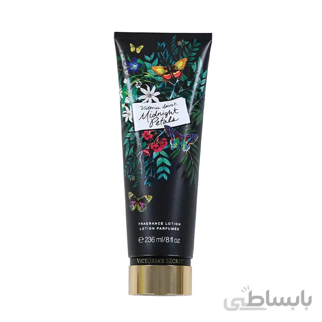 لوسیون بدن ویکتوریا سکرت مدل midnight petals حجم 236 میل ا Victorias Secret body Lotion midnight petals 236ml