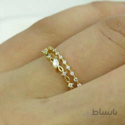انگشتر ظریف فری سایز