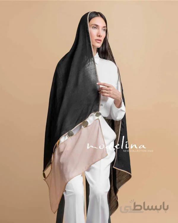 شال نخی سکه ای مدلینا1285