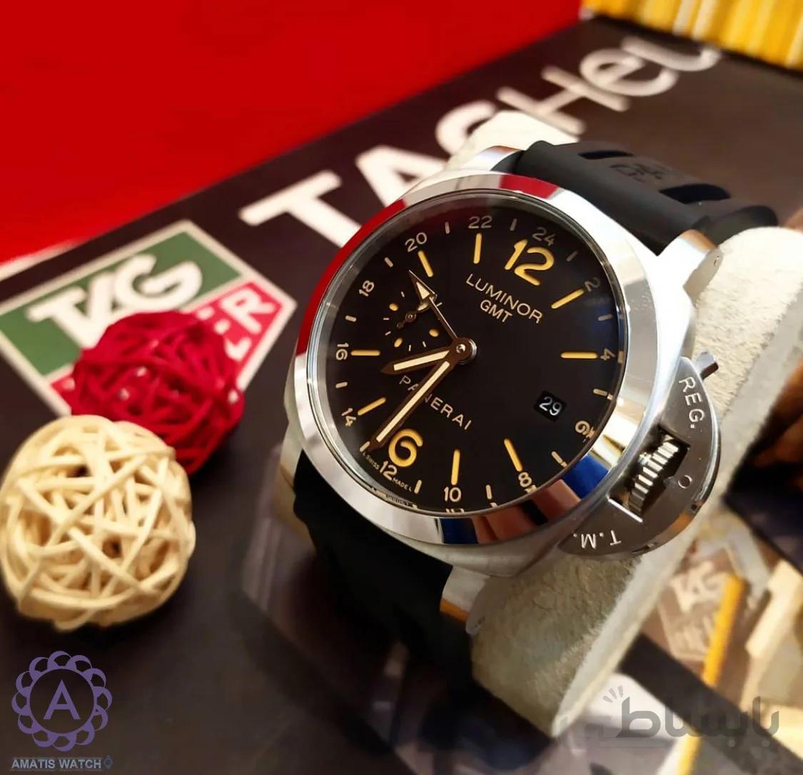 ساعت مچی مردانه پنرای مدل Panerai Luminor GMT 6090