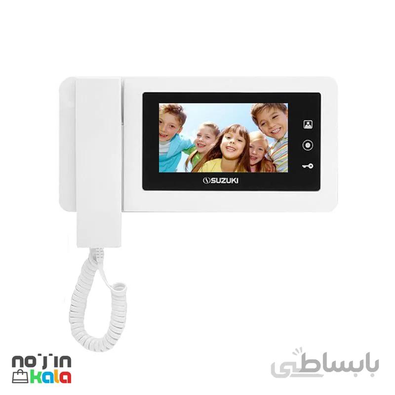 آیفون تصویری سوزوکی مدل 415MWi حافظه دار سفید