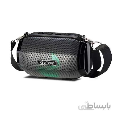 اسپیکر بلوتوثی قابل حمل کیسونلی مدل LED-904 ا Kisonli LED-904 bluetooth speaker