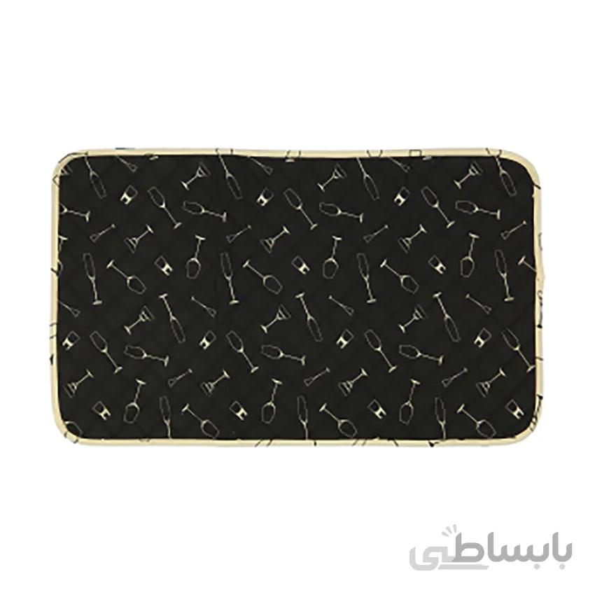 کنارسینکی (نم گیر ) چاپی رزین تاژ طرح گلس