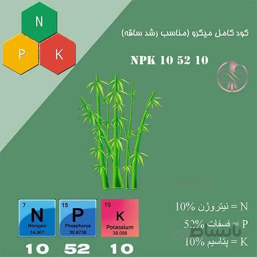کود NPK 10 52 10