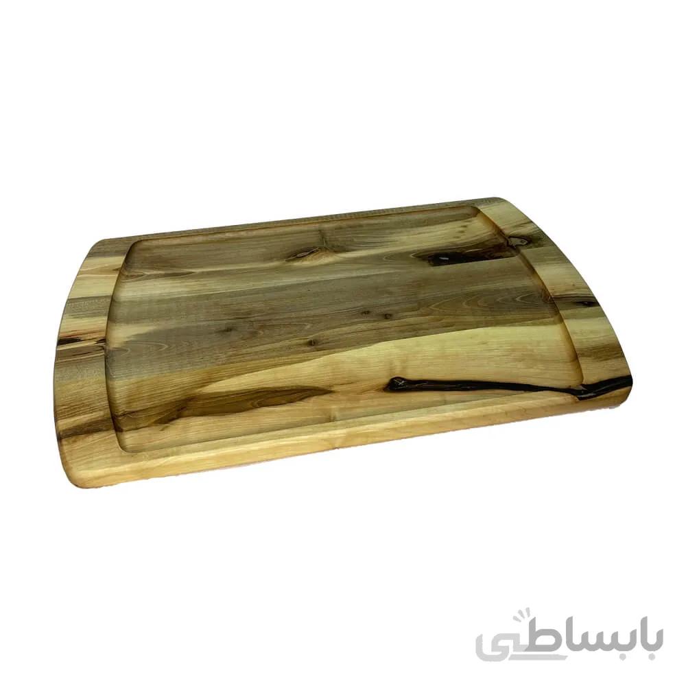 سینی چوبی مستطیلی کوچک