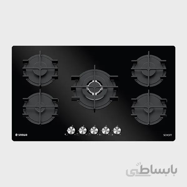 اجاق صفحه ای شیشه ای توکار SG-19553 اسنوا