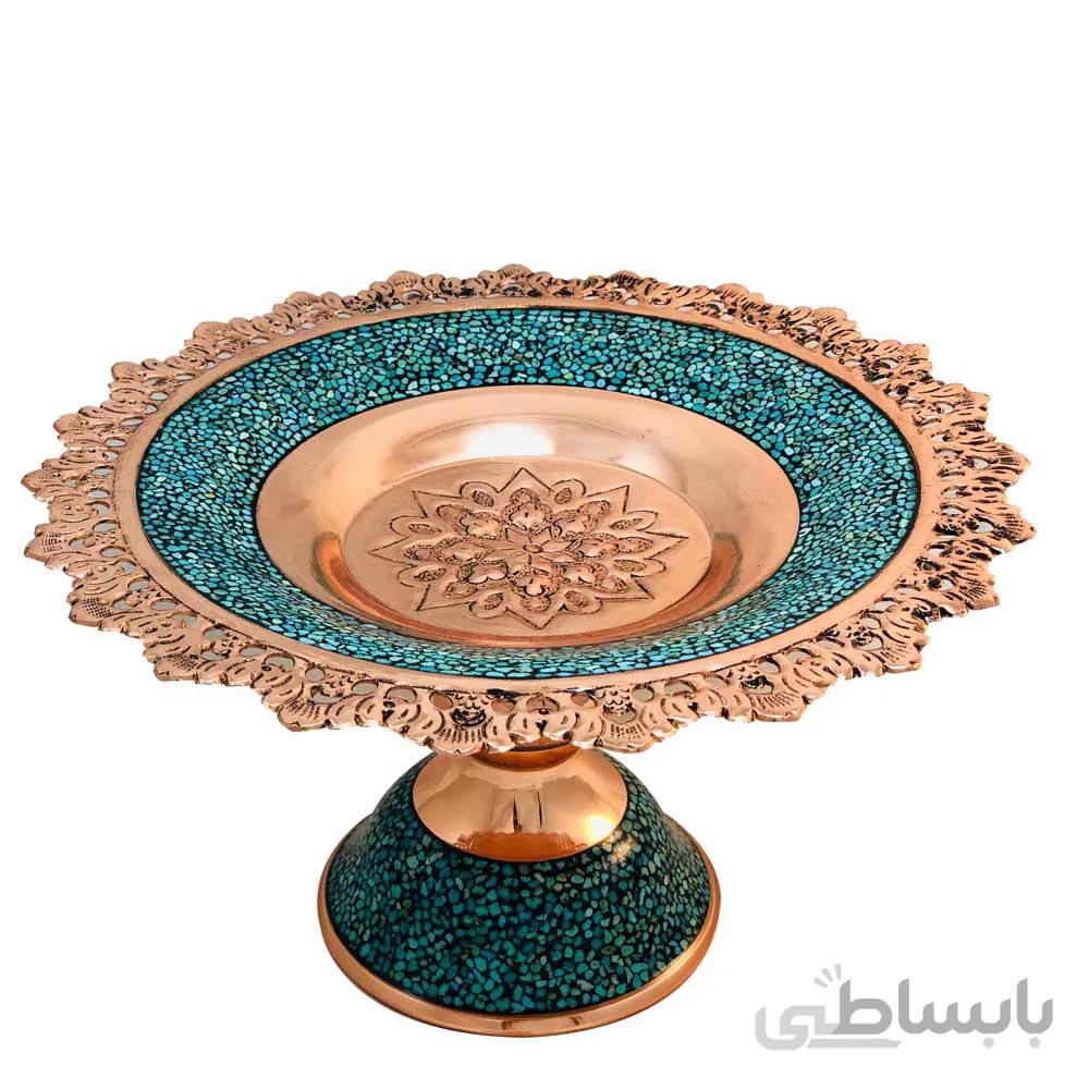 شیرینی خوری فیروزه کوب مدل شبکه بری 25 سانتی