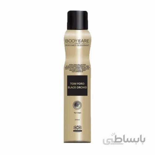 اسپری دئودورانت مردانه مدل تام فورد بلک ارکید حجم 200 میل ا Tom Ford Black Orchid Body Spray For Men