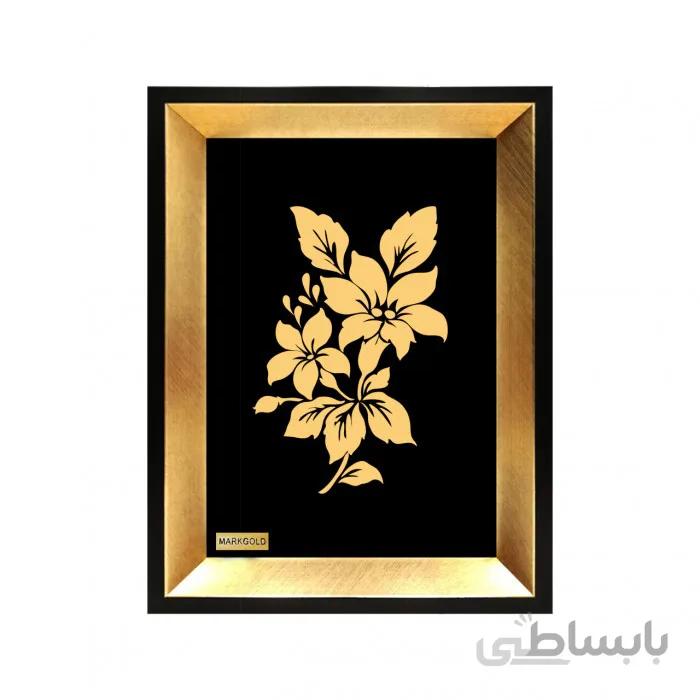 تابلو طلاکوب گل تاینی TTF12