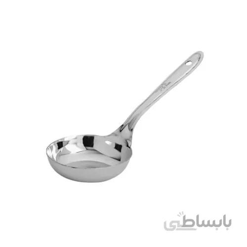 (ملاقه کوتاه استیل هندی )ملاقه استیل کوچک