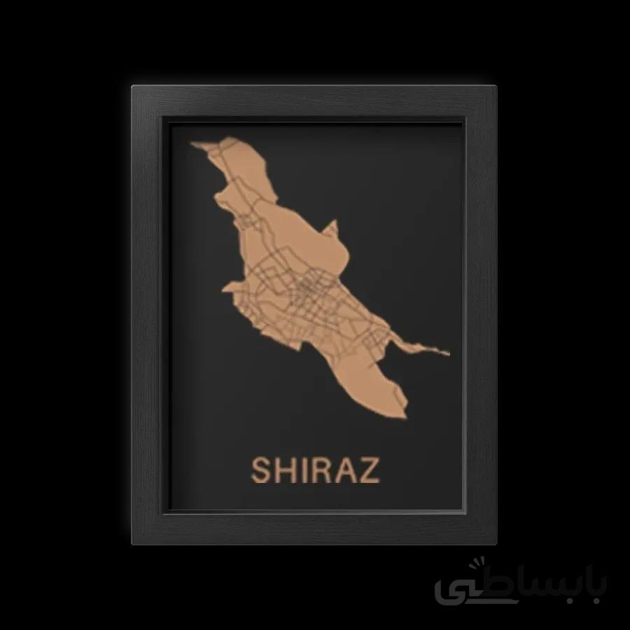 تابلو نقشه شیراز