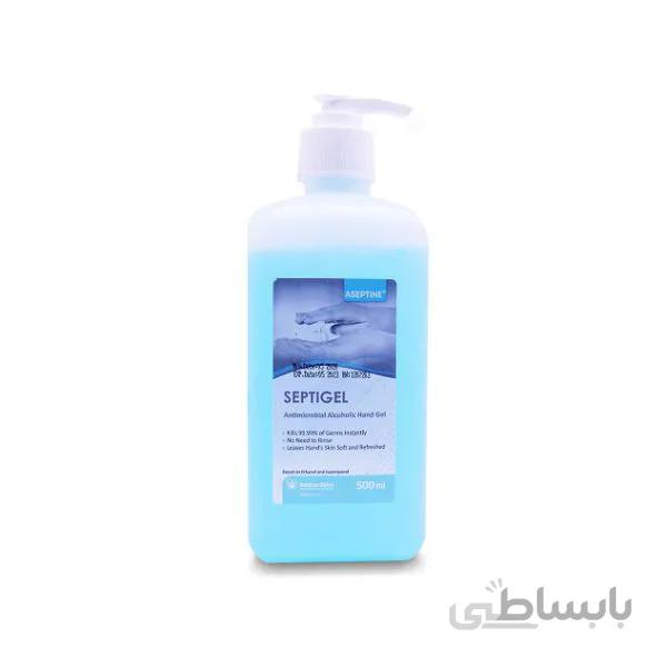 ژل ضد عفونی کننده دست سپتی ژل
