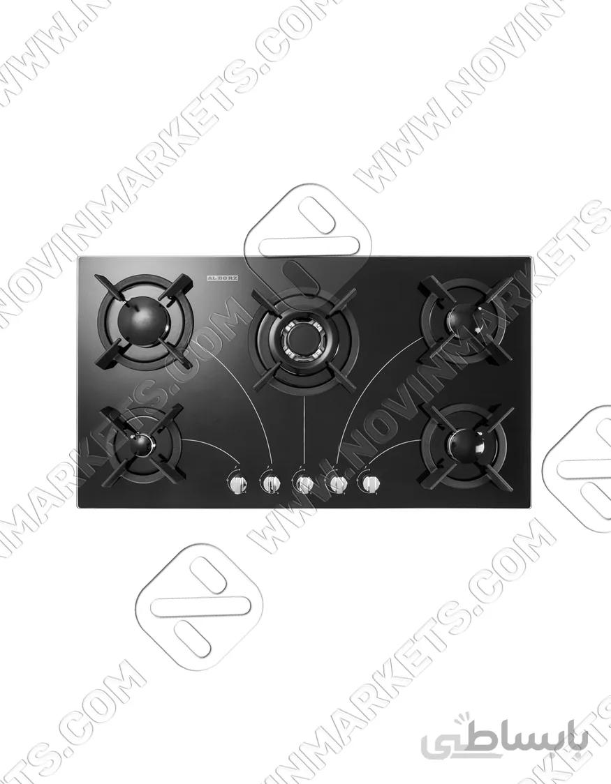 اجاق گاز صفحه ای استیل البرز مدل G-5908 ا Steel Alborz G5908