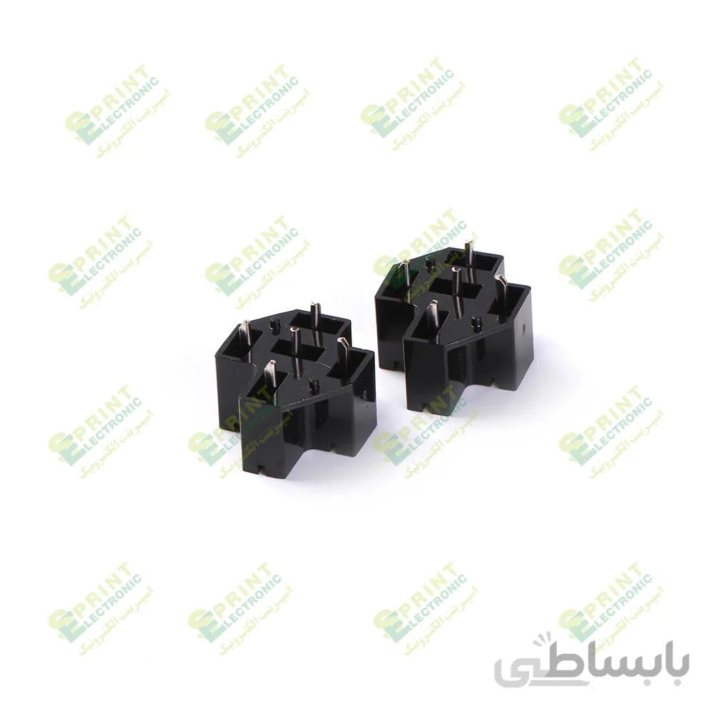 سوکت رله ماشینی روبردی 5 پایه HT-3001-5P