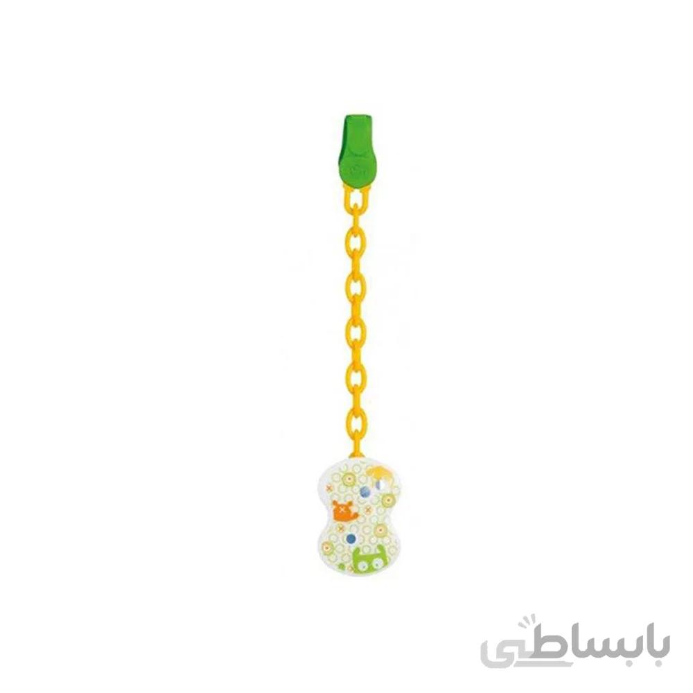 بند پستانک چیکو chicco زرد