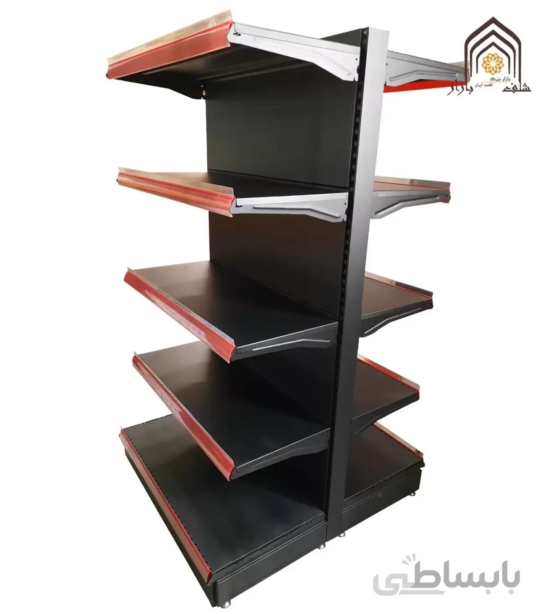 شلف دوطرفه فروشگاه هایپرمارکت