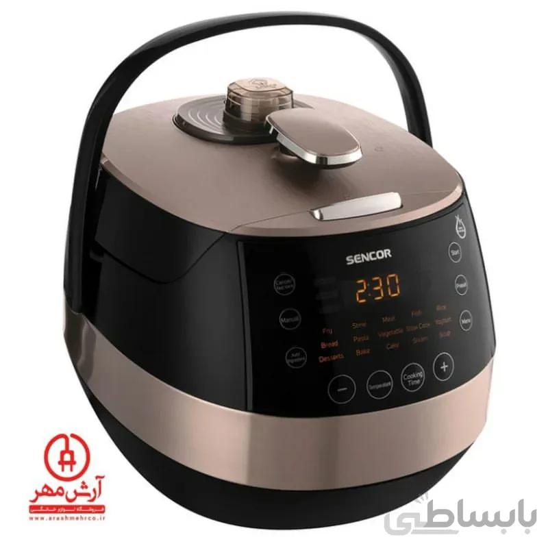 زود پز پلو پز و ارام پز سنکور مدل SPK4000BK ا SENCOR SPK4000BK 1100w 4.8L