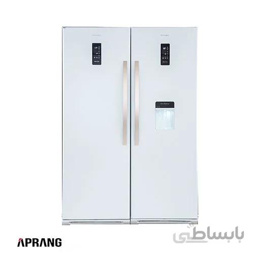 یخچال و فریزر دوقلوی هیمالیا مدل NR390ip-HFZN320 ا Himalia Ice Pool Silver No Frost Refrigerator With Icemaker