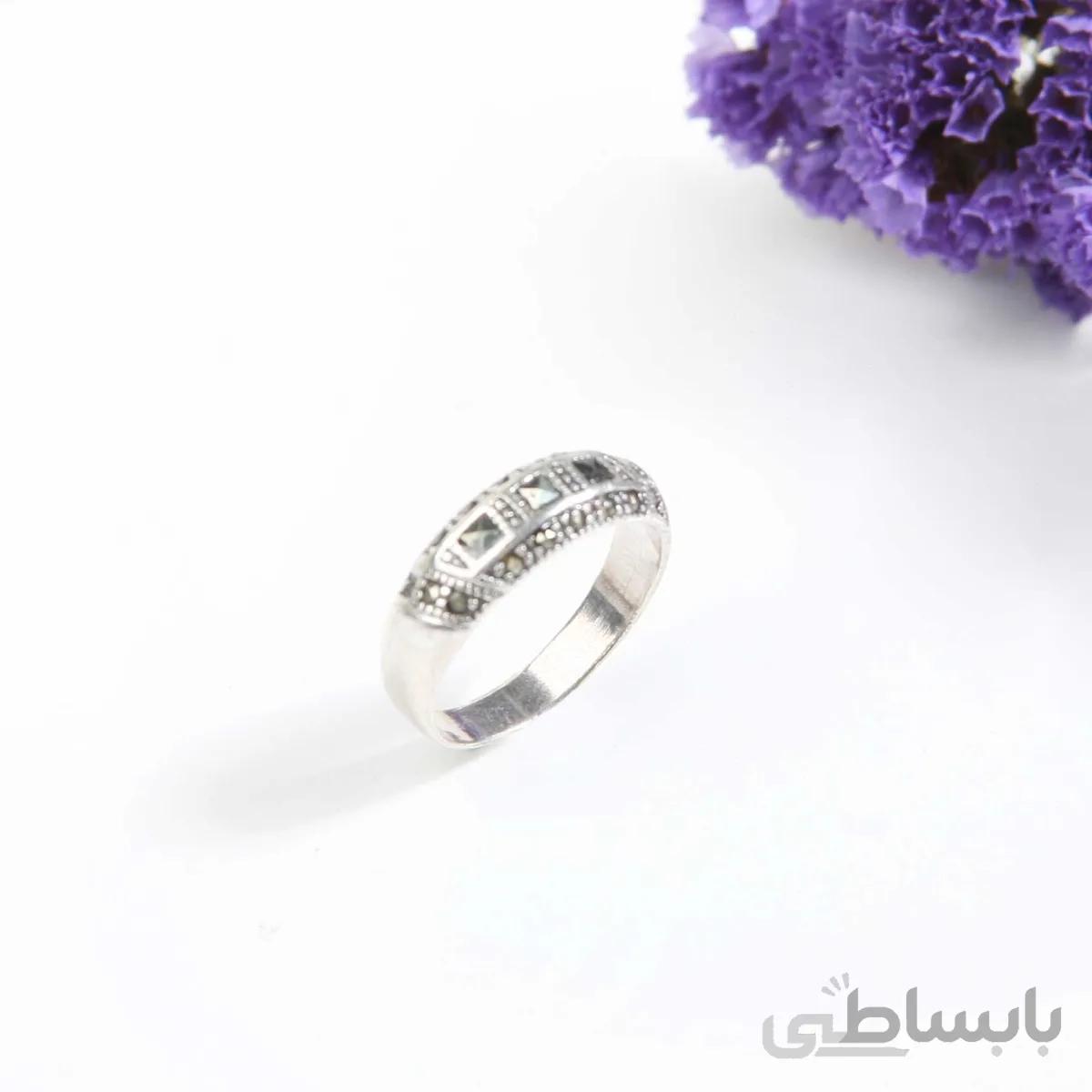 انگشتر نقره زنانه کد 859393