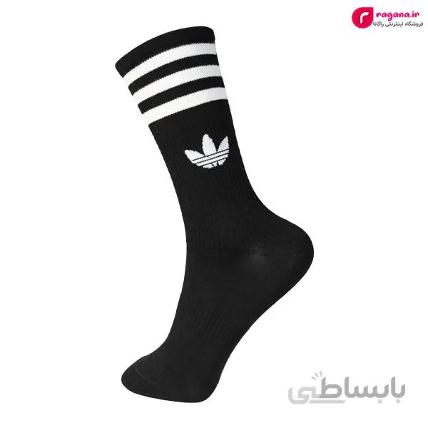 جوراب زنانه طرح ادیداس کد R215012