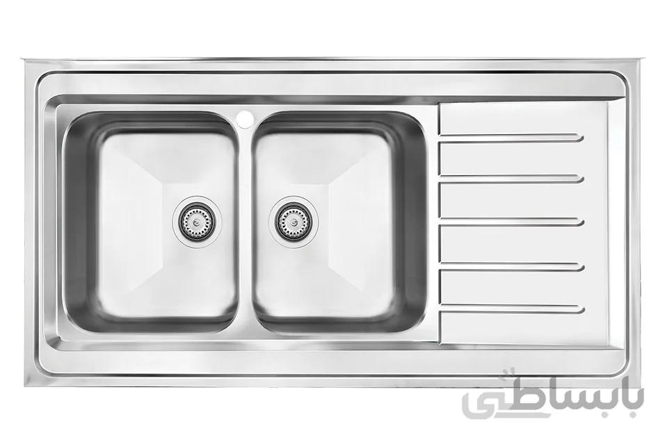 سینک ظرفشویی روکار کد P-9072 کن ا P-9072