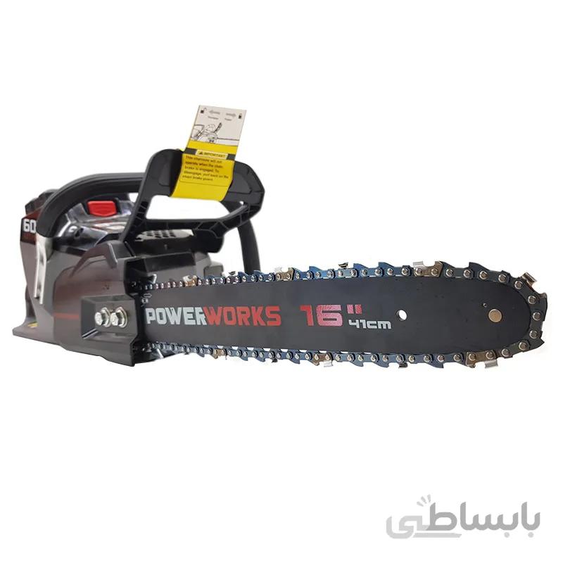 اره زنجیری شارژی پاور ورکس مدل PD60CS40