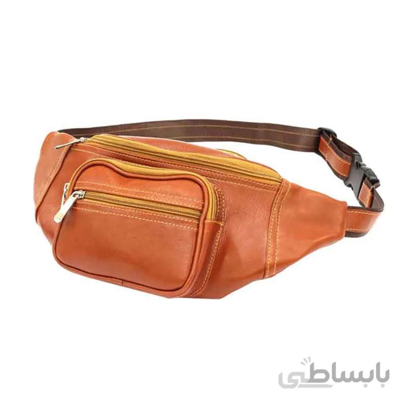کیف کمری چرم طبیعی آروین چرم کد AR-301