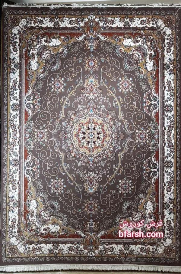 فرش کاشان 500 شانه طرح ایدا