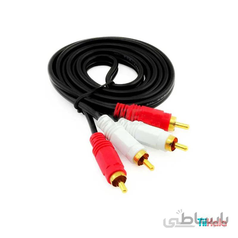 کابل صدا 2 به 2 RCA طول 1.5 متر