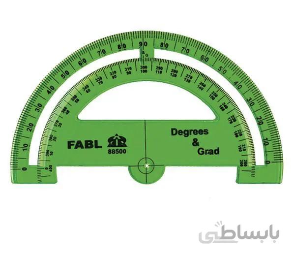 نقاله نیم دایره فابل