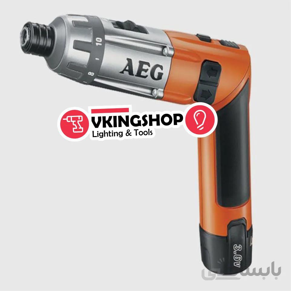 پیچ گوشتی شارژی 3/6ولت لیتیومی آاگ مدل SE3.6LI