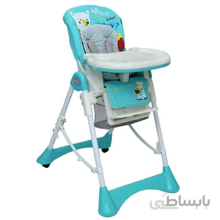 صندلی غذاخوری BEBEKO مدل Happy Time طرح خرس