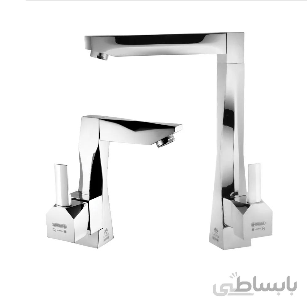ست شیرآلات درخشان مدل مارکیز کروم