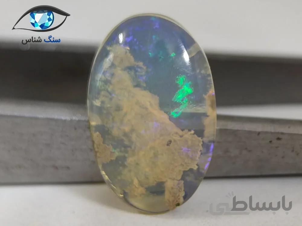 سنگ اوپال اتیوپی طبیعی 3.22 قیراط