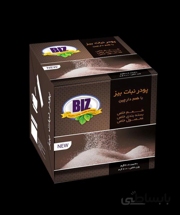 پودرنبات BIZ با طعم دارچین