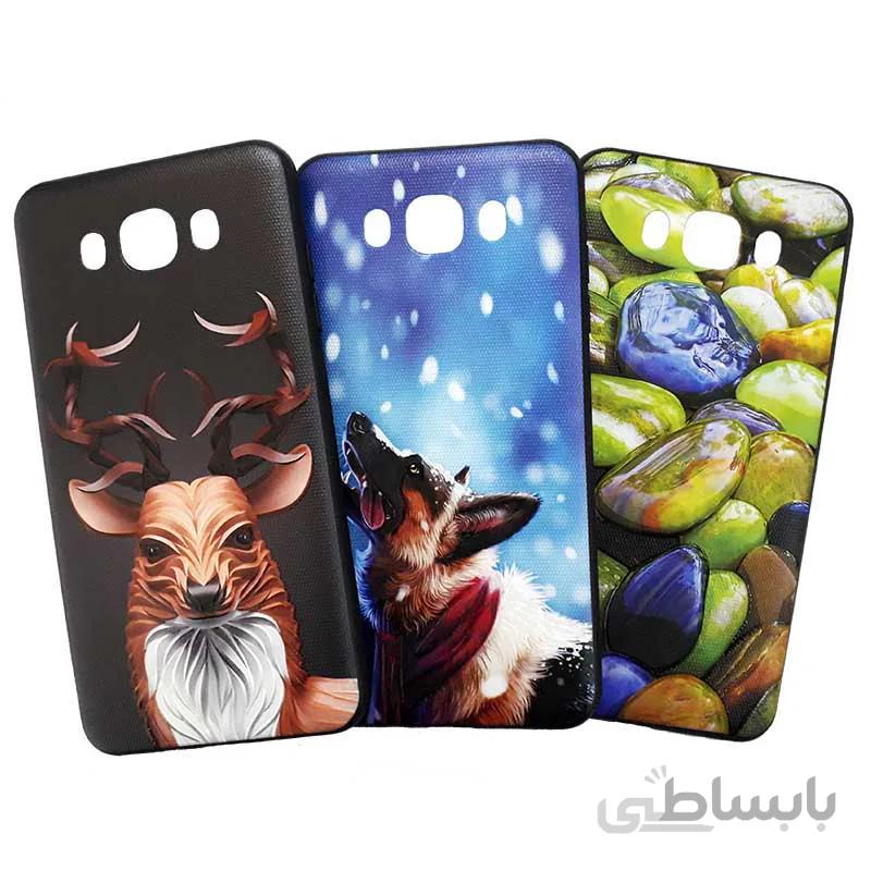 قاب طرح دار گوشی سامسونگ J7 2016