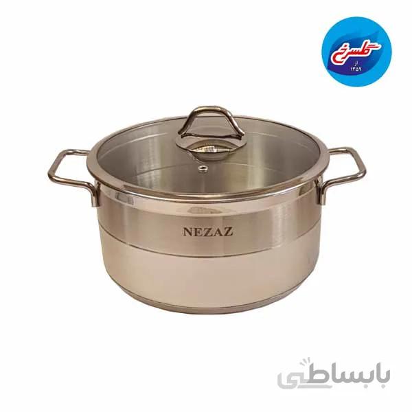 قابلمه استیل نزاز سایز 24 کد 1024