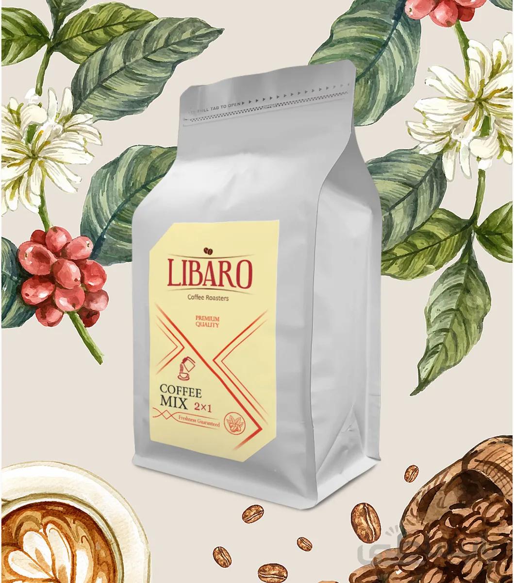 پودر کافی میکس 1×2 (بدون شکر) لیبارو