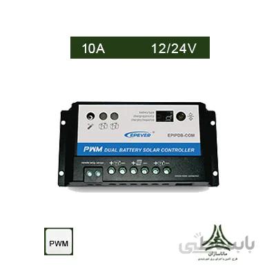 شارژ کنترلر خورشیدی 10 آمپر EPsolar مدل EPIPDB-COM-10