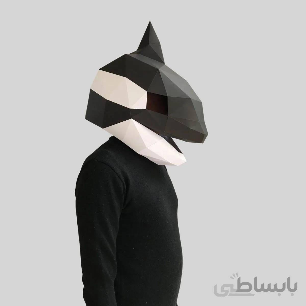 ماسک اوریگامی نهنگ