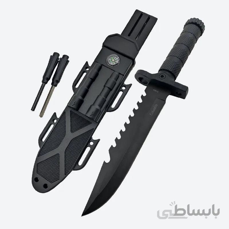 چاقوی سفری چخماق دار کلمبیا طرح m9 2548