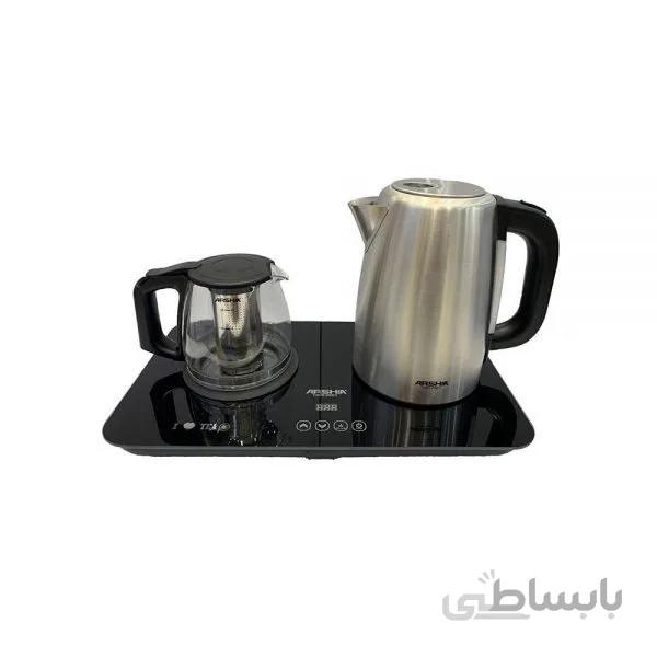 چایی ساز صفحه ای استیل 2667_ARSHIA T395