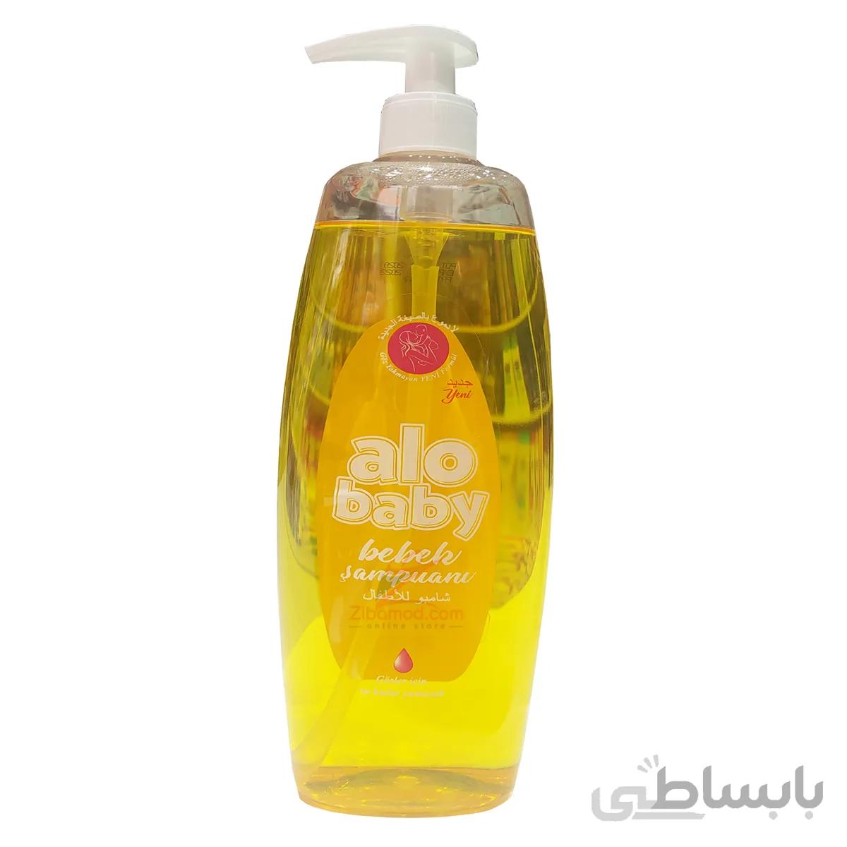 شامپو سر و بدن بچه آلوبیبی alo baby حجم ۸۰۰ میلی لیتر