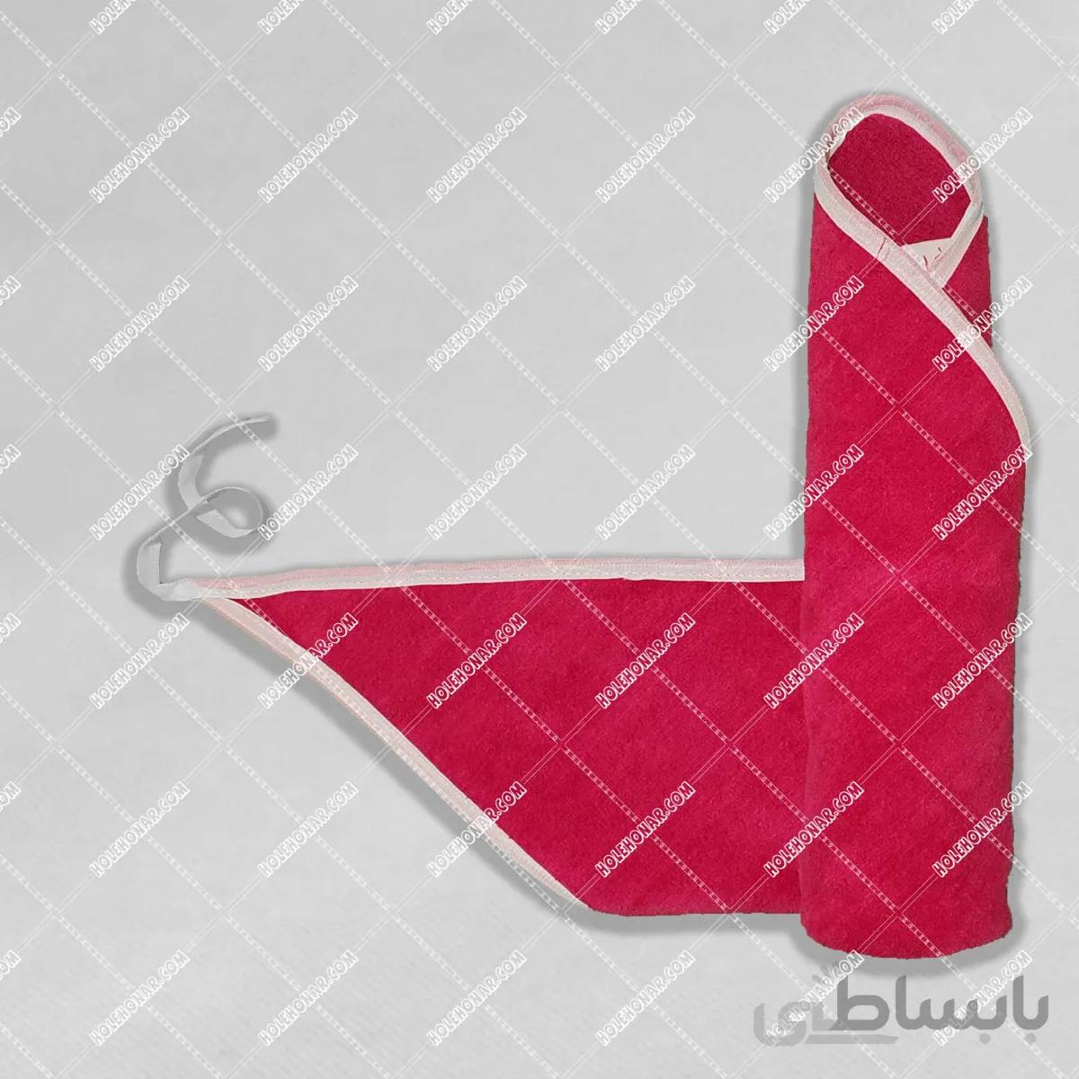 روسری حوله ای متوسط هنر طرح ساده