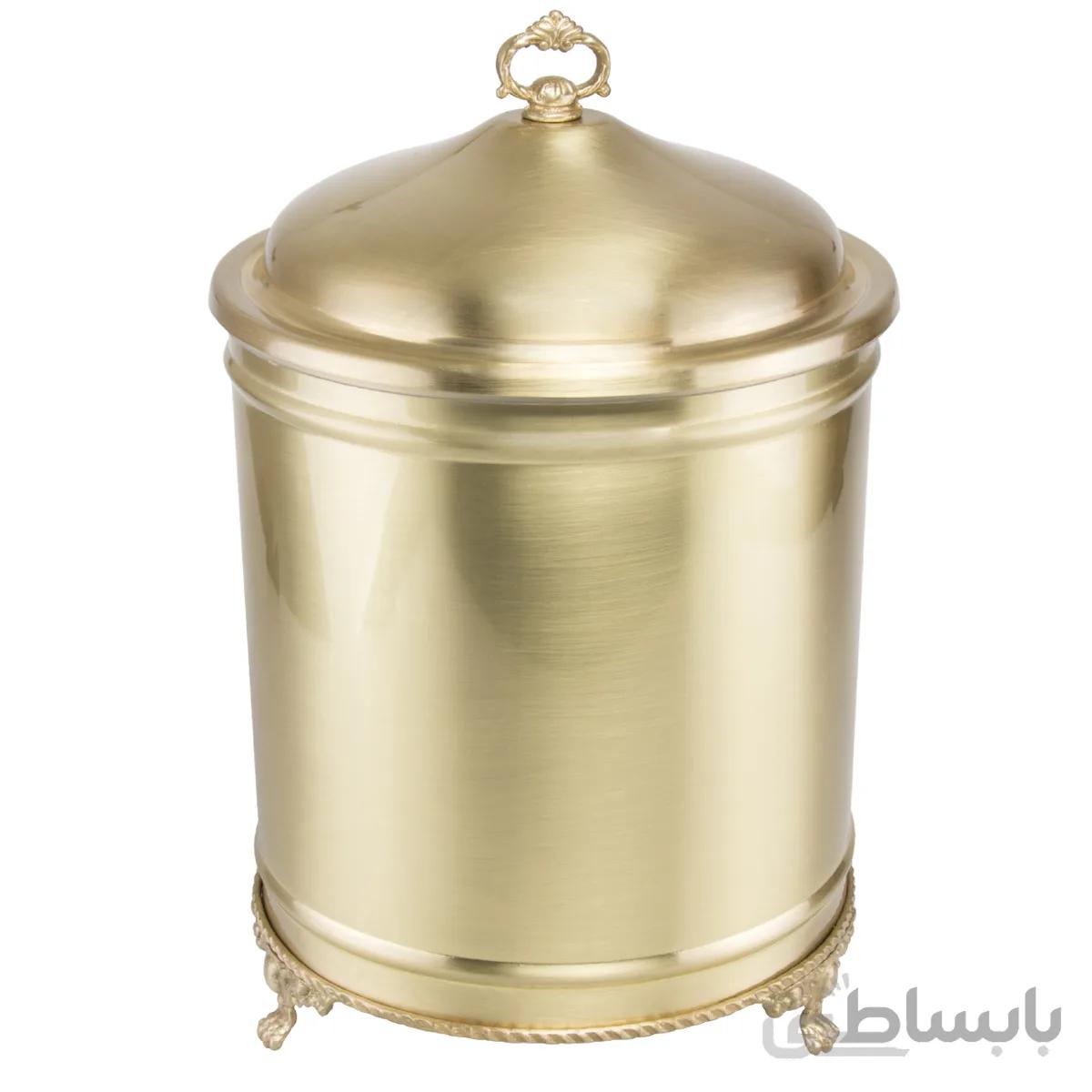 سطل زباله برنجی ایران کادو کد 620